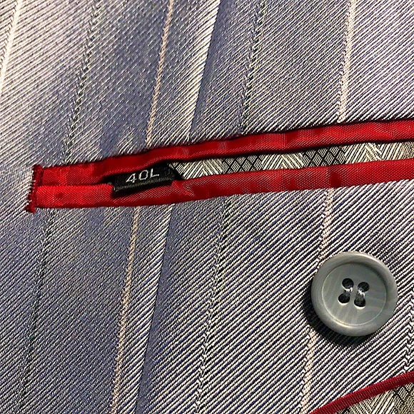 Pallini Italiana Collezioni Men's Suit Nordstrom. 40L Jacket, 32W/34L Pant - Picture 15 of 16